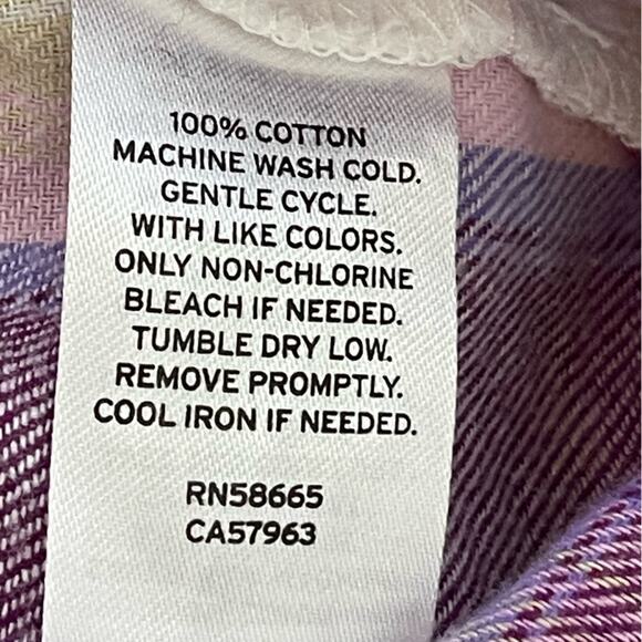 BP. Nordstrom ~ Plaid Long Sleeve Mini dress Medium 100% Cotton - Picture 3 of 3